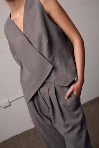 Sylvia Vest - Slate Was $259 NOW