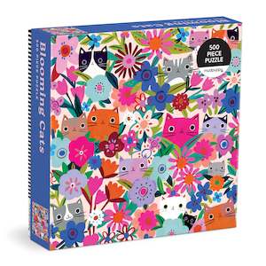 Blooming Cats Puzzle - 500 Pieces