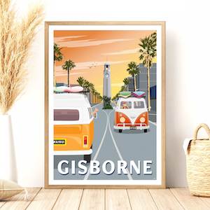 Gisborne Sunrise Print