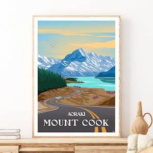Aoraki Mt Cook Print