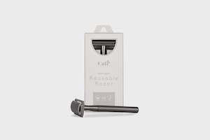 Long Handled Safety Razor - Slate Grey