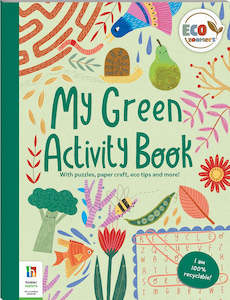 Kids Books Decor: Eco Zoomer Board Book - My Green Activity Book