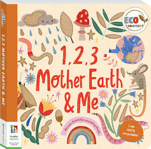 Kids Books Decor: Eco Zoomer Board Book - 1 2 3 Mother Earth & Me