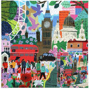 Eco Gifts: 1000 Piece Puzzle - London Life