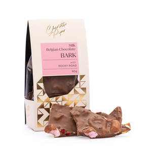 Gifts Under 30: Chocolate Bark - Milk Chocolate Rocky Road