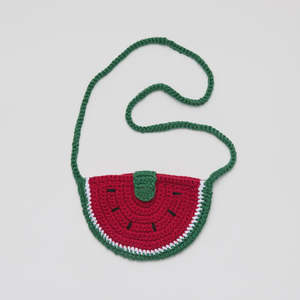 Crochet Watermelon Bag