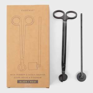 Gifts 30 50: Paddywax Candle Wick Trimmer & Snuffer Set - Black