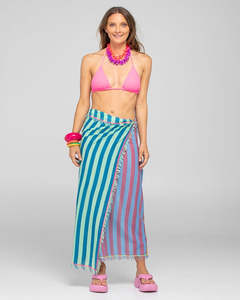 Boom Shankar Sarong - Capri Blue