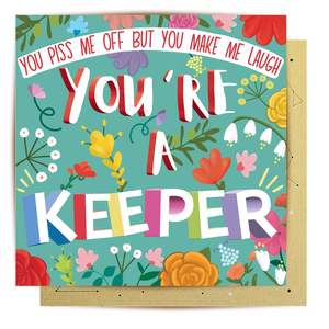 La La Land: You Are A Keeper Christmas Card