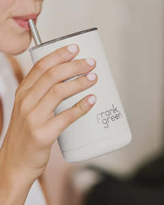 Frank Green Iced Coffee Cup - Cloud