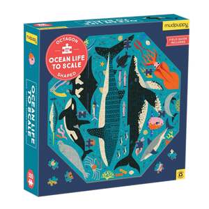 Gifts 30 50: 300 Piece Ocean Life Puzzle - Octagon