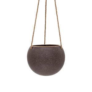 Orbit Hanging Planter - Coffee
