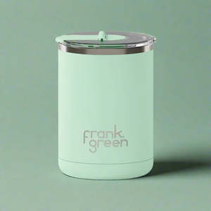 Frank Green 12oz Coffee Cup w Hinged Lid - Mint Gelato