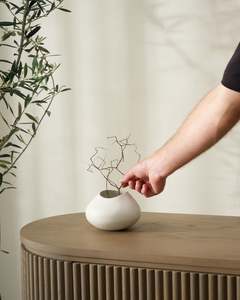 Home Decor: Fort Pod Vase - Matte Speckle