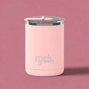 Frank Green 12oz Coffee Cup w Hinged Lid - Blushed