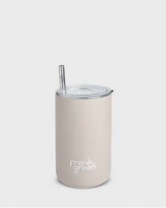 Frank Green Iced Coffee Cup w Straw - Moon Dust
