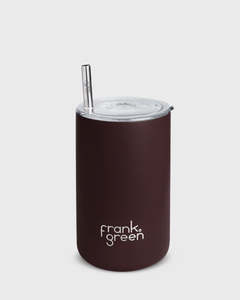 Frank Green Iced Coffee Cup w Straw - Chocolate