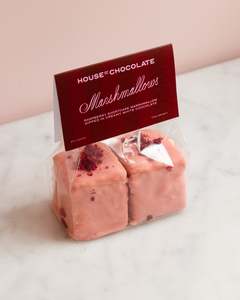 Raspberry Shortcake Valentines Marshmallows