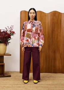 Gerbera Shirt - Pink Lounge