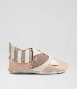 Bobux Soft Soles - Rickie Pearl/Beige