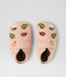 Bobux Soft Soles - Bugtopia Cameo Rose