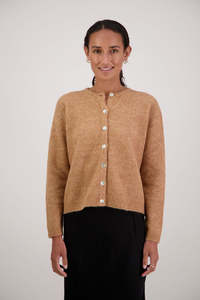 Briarwood Frenchie Cardigan - Tan - Coming Soon
