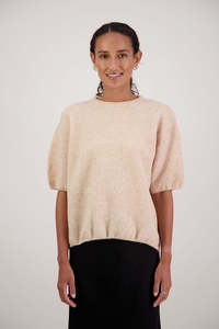 Briarwood Faith Knitted Top - Natural - Coming Soon