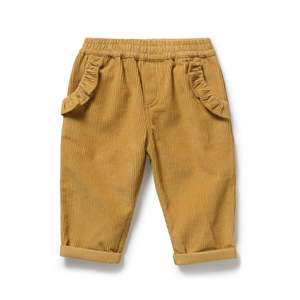 Amber Glow Organic Cord Pants
