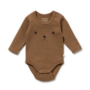 Eco Gifts: Nutmeg Organic Rib L/S Bodysuit