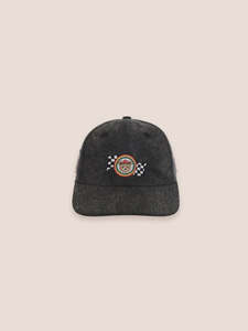 Denim Racer Knit Cap