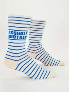 Gifts Under 30: Mens Crew Socks - Asshole Brother