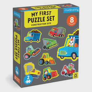 Gifts 30 50: My First Puzzle Set - Construction Site 2 Piece Puzzle Box