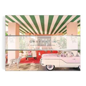 Gifts 50 100: Gray Malin The Dogs at The Beverly Hills Hotel Puzzle