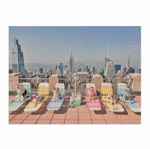 Gray Malin Dogs of New York Puzzle