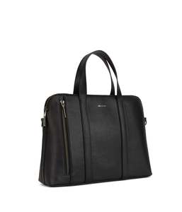 Vegan Cruelty Free Bags: Vegan Satchel - Sona Arbor Black