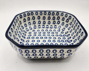 Gifts 30 50: Polish Ceramics Octagonal Bowl