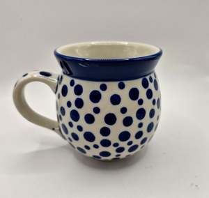 Gifts 30 50: Polish Ceramics Small Rounded Mugs - 8cm