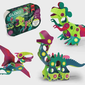Clixo Dino Discovery 22 Pieces
