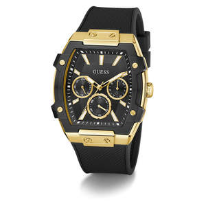 Gifts Over 100: Guess Mens Gold Multi Function Watch - Phoenix Gold