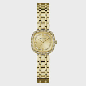 Gifts Over 100: Guess Ladies Analogue Watch - Champagne