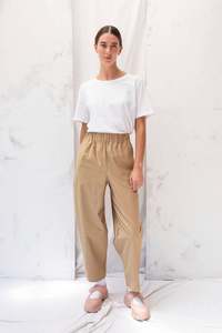ReCreate Barrel Pants - Tan