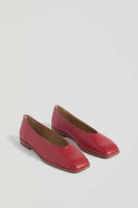 Elk Feldde Flat Shoes - Red