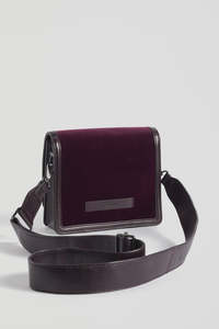 Elk: Elk Vel Crossbody Bag - Mulberry