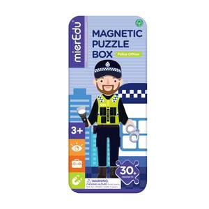 Magnetic Puzzle Box - Police Officer