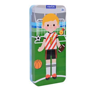 Magnetic Puzzle Box - Sports Stars