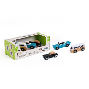 Wooden Touring Car Set