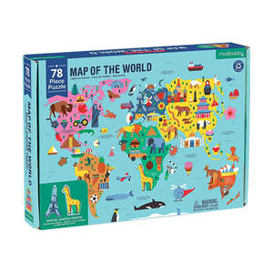 Map Of The World Puzzle 78 Piece