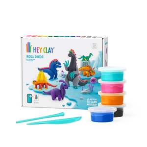 Gifts 30 50: Hey Clay Mega Dino Set - 15 Cans
