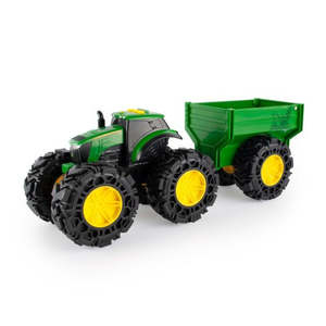 Gifts 50 100: John Deere Monster Treads Tractor & Wagon