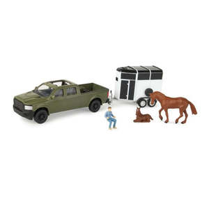 John Deere Horse Trailer Set